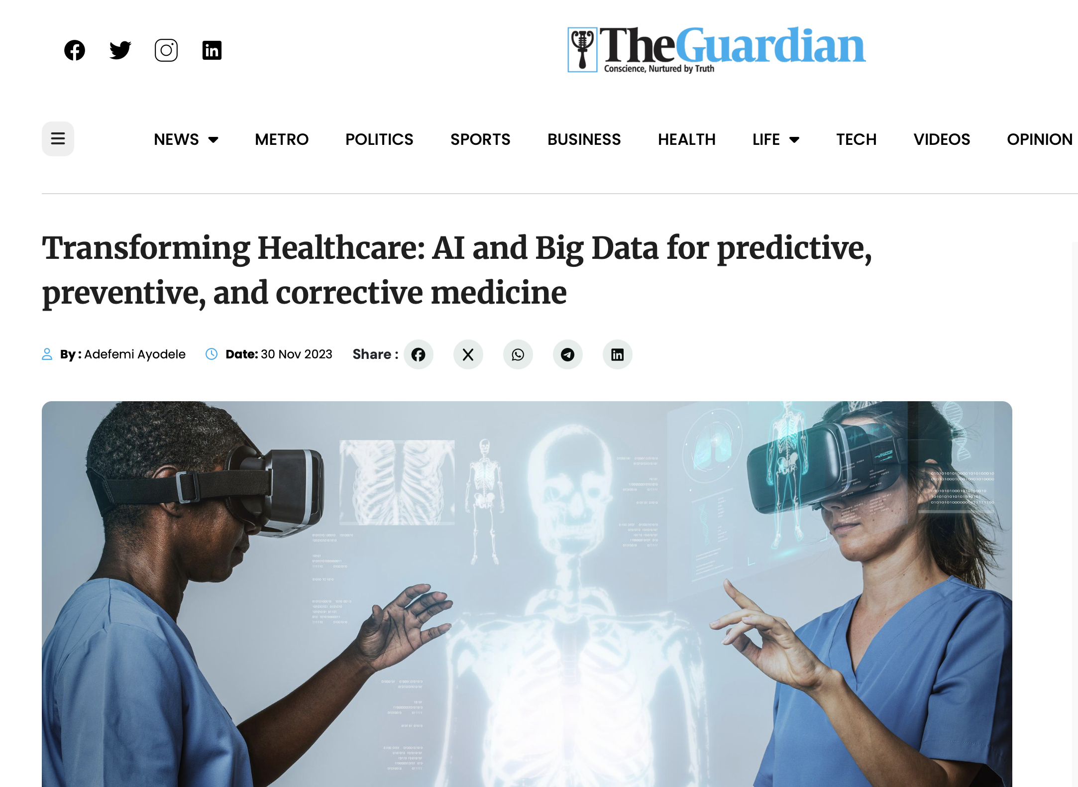 Healthcare AI
